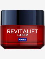 L'Oréal Paris - L'oréal Paris Revitalift Laser Night Cream For Normal Skin 50 Ml - Naktinis kremas - Nude