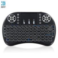 Belaidė kompiuterio klaviatūra TakeMe Riff MK-1, EN, juoda sp.