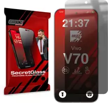 GrizzGlass Matinis privatumo stiklas GrizzGlass SecretGlass, skirtas Vivo V70