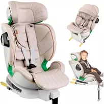 Rotacinis automobilinė kėdutė su atrama Nukido Shelly 0-12 metų I-Size ISOFIX