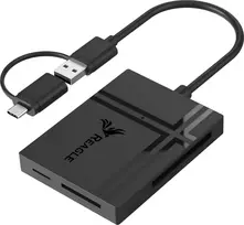 Skaitytuvas Reagle REAGLE Skaitytuvas Kart 5w1 TF SD MS CF XD MicroSD Adapteris USB USB-C OTG 5Gb/s