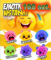 Updress Užpildas žaidimų automatui kapsulėse Emotikonai Vstańki 45-55mm 100 vnt. kamuoliukas loterija