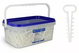 Elektro-plast Greito montavimo laikiklis plokščias-dvigubas Usmp-3 2xydyp 3x2,5 100 vnt.