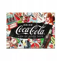Nostalgic Art Magnetas Coca Cola sign of good Nostalgic 14389