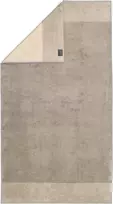 Cawö Home Luxury Home Two-tone 590 Graphite rankšluosčiai 70, vonios rankšluostis 80 x 150 cm