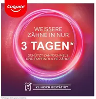 Colgate Max Baltas Ultra Multi Protect dantų pasta 50 ml - dantų pasta baltesniems dantims ir ilgalaikiam gaivumui (2 vnt.)