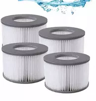 4x Filtrai Spa siurbliui, sūkurinės vonios baseinui, Mspa filtravimo įdėklai