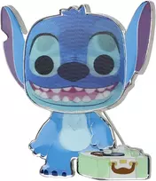 Loungefly Funko Pop didelis pop segtukas - Disney: Lilo ir Stitch - Stitch su patefonu