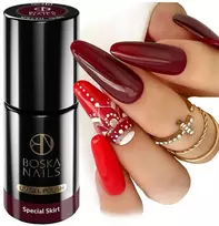 Boska Nails 310 Special Skirt hibridinis Uv/led nagų lakas, bordo spalvos, 6 ml