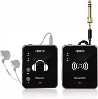 Belaidė audio perdavimo sistema gitara-ausinės Lekato Ms-1 2.4g