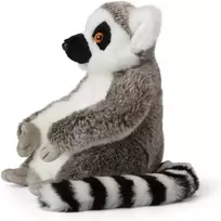 Wwf lemūras, pliušinis žaislas (23 cm), ypač purus ir tikroviškas pliušinių žaislų rinkinys iš wwf, aukšta kokybė ir saugos standartai, taip pat tinka kūdikiams, įvairių spalvų