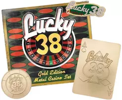 Fanatik Fallout: New Vegas - Lucky 38 Imitation Gold Casino Set