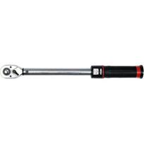 Yato dinamometrinis raktas YT-07735, 10-60 Nm, 3/8" 9.5 mm, 415 mm, 72 dantukai, ±4 %, 42CrMo, PVC rankena, su apžiūros langeliu