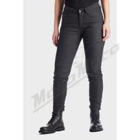 Moteriški džinsai PANDO MOTO LORICA Slim-Fit Kevlar Juodi