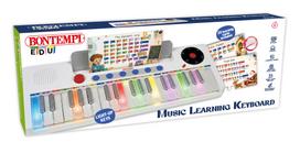 BONTEMPI edukacinis elektroninis sintezatorius su 37 šviečiančiais klavišais, 3 m+, 12 3700