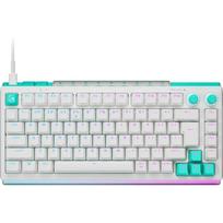 Logitech žaidimų klaviatūra G512 X 75 920-013955, 75%, laidinė, USB-C, RGB, mechaniniai jungikliai, US išdėstymas, balta