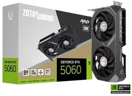 Vaizdo plokštė - ZOTAC GAMING GeForce RTX 5060 AMP Core 8GB Graphite