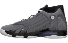 Jordan 14 Retro Light Graphite 2011 311832-011 44.5 black