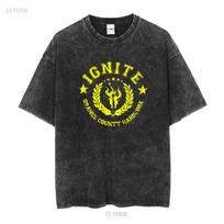 Ignite Vintage Y2K Orange County Hardcore Punk Rock Band Concert Tour T Shirt Size XL long or short sleeves vintage Washed M black