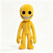New Java Version Horror Verity Mod Skeleton Plush Horror Peripheral Plush Doll Ornament Collection Birthday Gift For Fans yellow