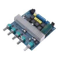 Žemųjų dažnių stiprintuvo plokštė Didelės galios Bluetooth garso stiprintuvas DC12V?24V 2.1 kanalo TPA3116 50W+50W+100W