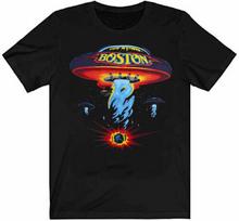 Vintažinis 1987 m. Bostono roko grupės JAV koncertinis juodas unisex S-5XL marškinėlis S blue