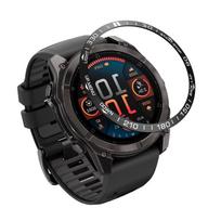 Laikrodžio buferio žiedas Bezel For Garmin Fenix 7 7S 7X Pro Epix Gen 2 8 47mm 51mm Bezel Metalinis dėklas Dangtelio apsauga Priedai For Fenix 6