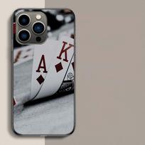 High-Stakes Elegance Casino Luxe Phone Case For Iphone 17 Air 15 Pro 14 Plus 16 Pro Max 12 13 Mini 11 16E X XS Cover Cute Fundas iPhone 17 Pro gray