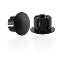 JIAWO JAVA Road Bike Handlebar Plug & Stopper: Expansion, Flow Restriction for Drop Bar, Fits Various Hole Diameters black