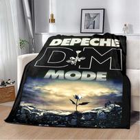Depeche Mode Rock Roll Muzika Minkštas Flanelinis Antklodė, Lengvas Šiltas Sofa-Kėdė Lova 130cm x 150cm
