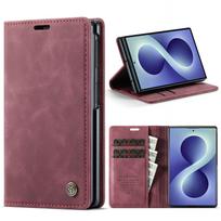 Case For Samsung Galaxy Z Fold 8 Ultra - Flip Wallet Case with Magnetic Snap Shockproof Stand