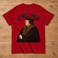 Thomas Cromwell T-Shirt, Crumb Tudor History Graphic Tee, Funny Historical Portrait Shirt, Museum Gift 4XL black