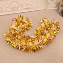 180cm Snowflake Sequin Tinsel Christmas Garland Decoration multi