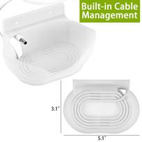 Wall Mount Shelf Stylish Multi-purpose Desk Stand Compatible For Google Nest Audio