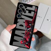 Marvel Deadpool dėklas Telefonui Samsung Galaxy S26 Note 20 10+ S22 S20 S25 Ultra S21 S24 Plus S23 FE Galaxy S26 Plus