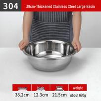 Extra Large 304 Stainless Steel Multi-purpose Basin black