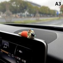 Mielos Automobilio Salono Dekoracijos Mini Katės Veiksmo Figūrėlė Automobilio Prietaisų Skydelio Galinio Vaizdo Veidrodėlio Dekoras Automobilio Aksesuarai gray