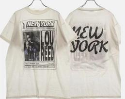 LOU REED NIUJORKAS 80-tieji Siunčiama iš JAV Marškinėliai S-5XL Unisex Marškinėliai XXL gray
