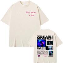 Omar Courtz Por Si Manana No Estoy Tour Graphic T-shirts Men Women Fashion Retro T Shirt T Shirt Streetwear S white