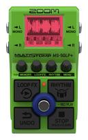 ZOOM Zoom pedalas Looper pedalas Žalias Žalias Kompaktiškas korpusas Su 5 kojiniais jungikliais MS-90LP+ Multi-stomp žalia
