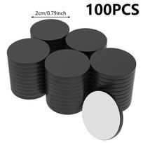 20x2mm Apvalūs Magnetai su Lipniu Pagrindu Lankstūs Lipnūs Magnetiniai Taškeliai Lankstūs Magnetiniai Lakštai Šaldytuvo Magnetas Pasidaryk pats circle,100pcs