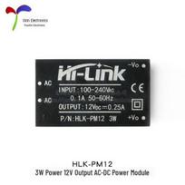 Isolated AC-DC Power Supply Module: 220V to 3.3V/5V/12V/24V Converter HLK-PM12