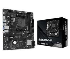 ASROCK Mainboard||AMD B550|Socket AM4|micro ATX|RAM DDR4-SDRAM|2xSlots|1xNumber of M.2 (M) slots|B550M-P