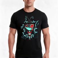 VOX TShirt Summer Casual Cotton Tee Oversized Streetwear Tops Vintage Graphic Print Loose Fit Short Sleeve  Cotton S black