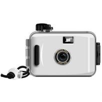 35mm Retro Film Camera Manual Kids Point-and-Shoot Camera 3 Meters Waterproof Non-disposable Film Camera Graduation Gift balta/juoda