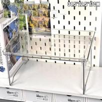 Foldable Multi-Layer Transparent Pet Storage Rack For Office And Kitchen A1
