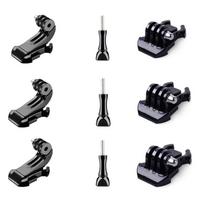 For GoPro Hero 13 12 11 10 9 J Hook Buckle Torso Helmet Mount Base For Insta 360 X5 X6 DJI Action 6 4 5 Pro OSMO 360 Accessories