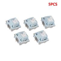 Linear Silent Switch Jarvis Jj 5-Pin 35Gf Pre Lubed Pom Creamy Switches For Custom Diy 60% Gaming Mechanical Keyboard 5PCS