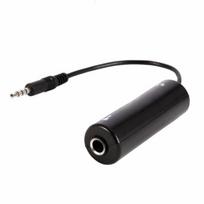 Profesionalus gitaros sąsajos I-Rig keitiklis Pakeičiama gitaros garso sąsaja Gitaros elektrinės gitaros efektų adapteris, skirtas iPhone, iPad black