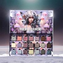 21-Color Chameleon Flashing Eyeshadow Palette Cold Moon Multi-functional Matte Shimmer Glitter Pigments Long-lasting Makeup